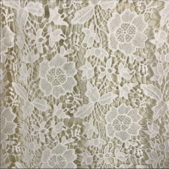 Madewell Cream Meadowlace Tee Size Small NWOT - Picture 5 of 8